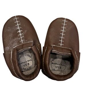 Faux leather mocassins